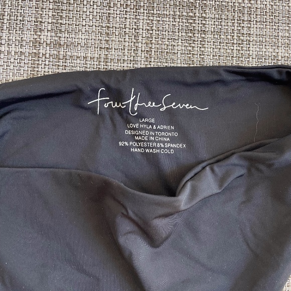 437 Aubrey Swim Bottoms - Black - Picture 2 of 2